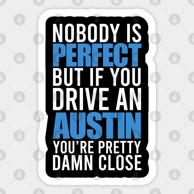 Austin Mini Owners Sticker by VrumVrum